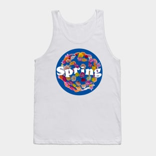 Blooming into Spring Blue Sky Tank Top